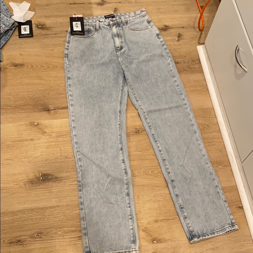 plt straight jeans
